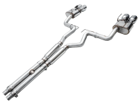 Wydech AWE Ford Mustang Dark Horse S650 Cat-back SwitchPath - 3025-42375 | 3025-43375 AWE Ford Mustang Dark Horse S650 Cat-back SwitchPath Exhaust